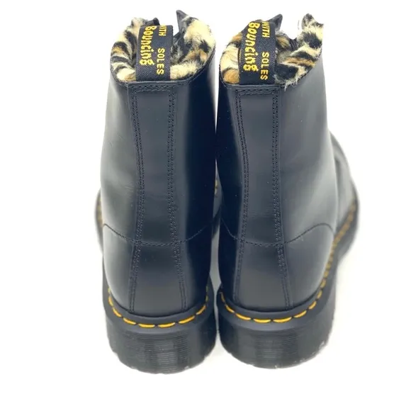 - Dr. Martens 1460 Serena Leo Faux Fur Lined Boots.