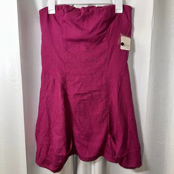 🌺 Free People Free-est Sea Shell Mini Dress - Size M - Brushed Mauve - NWT 🌺