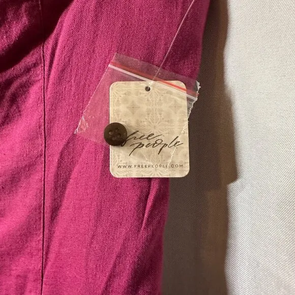 🌺 Free People Free-est Sea Shell Mini Dress - Size M - Brushed Mauve - NWT 🌺