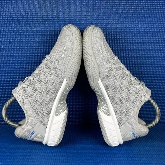 🔴 KSWISS EXPRESS LIGHT Women`s Size 7 Grey White Pickleball Shoes 96563-072-M