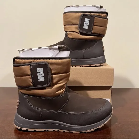 🛍 New UGG Chestnut Toty Weather Light Boots Big Kids size 6 Fits women S…