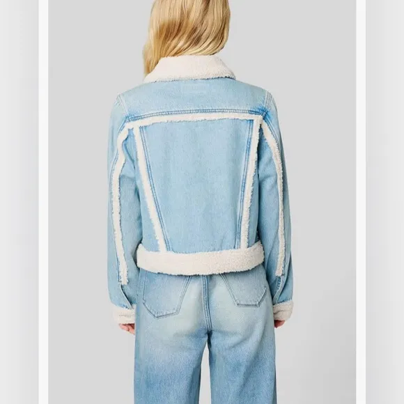 💙 Trendy Blank NYC Sherpa-Lined Denim Jacket | Cozy Chic Outerwear