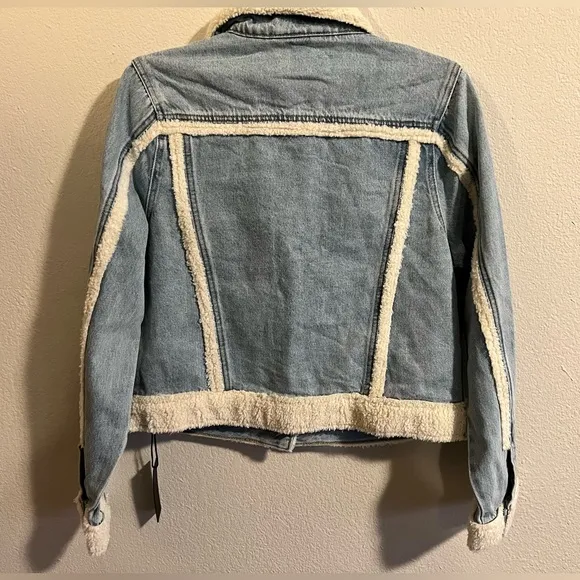 💙 Trendy Blank NYC Sherpa-Lined Denim Jacket | Cozy Chic Outerwear