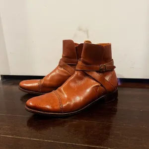 1970'S Men’s POLO RALPH LAUREN LEATHER DRESS BOOTS
