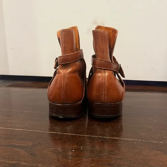 1970'S Men’s POLO RALPH LAUREN LEATHER DRESS BOOTS