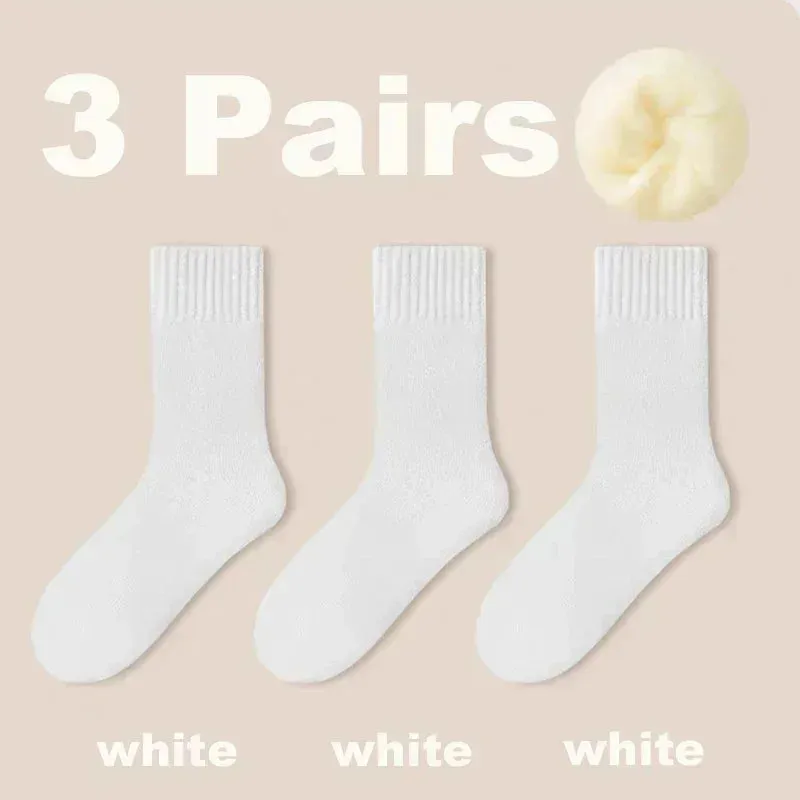 3 Pairs Women’s Cozy Wool Socks