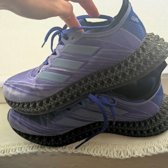 4DFWD 4 RUNNING SHOES: Cobalt Blue / Flash Aqua / Lucid B. Size 7.5