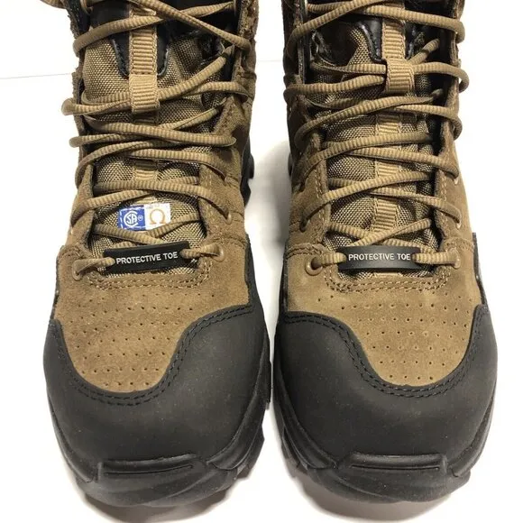 5.11 Tactical Men’s Cable Hiker Carbon, Brown Hiking Boots, Size 7.5W
