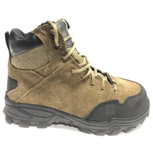 5.11 Tactical Men’s Cable Hiker Carbon, Brown Hiking Boots, Size 7.5W