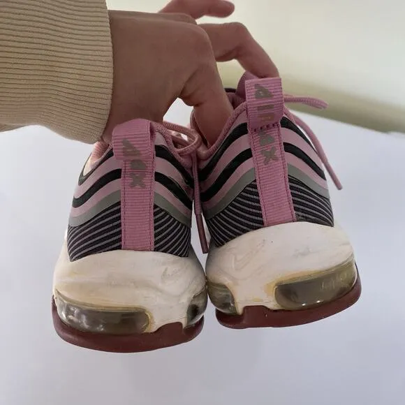 63 Nike Air Max 97 Ultra Pink Running Shoes 917998-601 Size 5.5Y