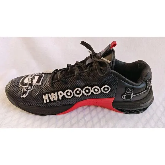 9 Men's Nike Metcon 8 MF 'Mat Fraser' Shoes Black Red DO9387 001