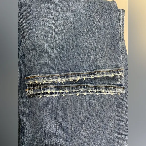 Abercrombie &amp; Fitch The Ankle Straight Ultra High Rise Plus Size 35/20 NWT