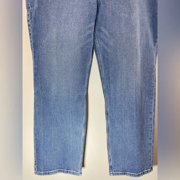 Abercrombie &amp; Fitch The Ankle Straight Ultra High Rise Plus Size 35/20 NWT