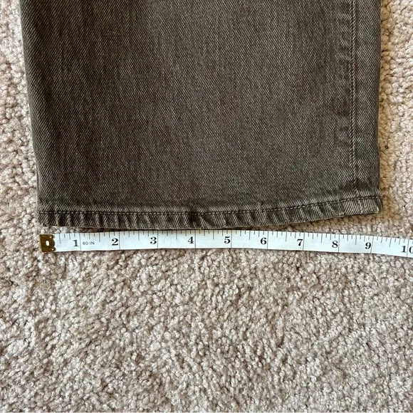Abercrombie and Fitch High Rise 90s Relaxed Curve Love Brown Jeans NWT 26/2R