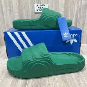 Adidas Adilette 22 Unisex Slip-On Slides Sandals Bold Green IF3661 Men’s Sz 11