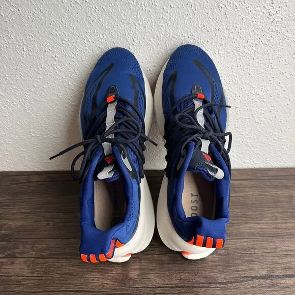 Adidas Alphaboost V1 Victory‎ Ultra Blue Athletic Running Shoes Mens 11.5 HQ7089