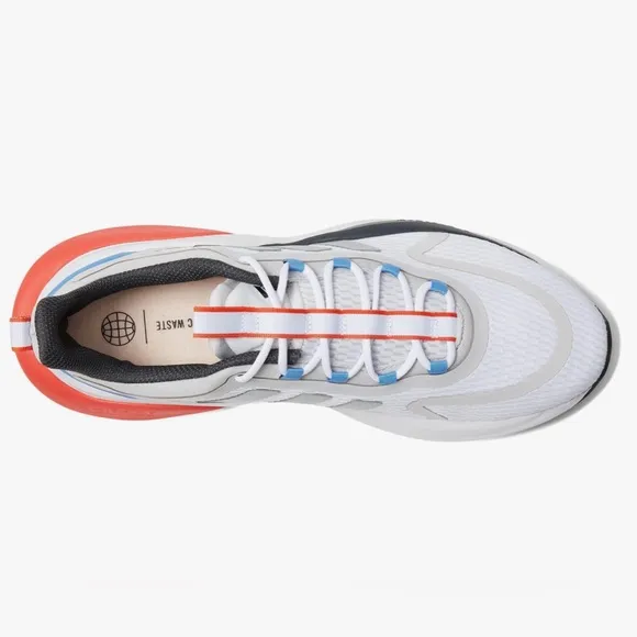 Adidas AlphaBounce   White Silver Red Blue Running Shoes HP6139 Men Size‎ 10 NEW