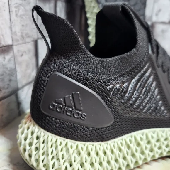 Adidas Alphaedge 4D Running shoes Core Black Carbón Size 9