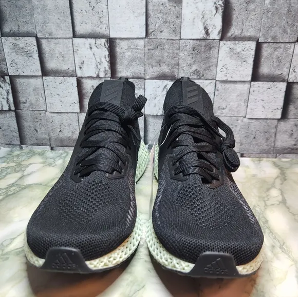 Adidas Alphaedge 4D Running shoes Core Black Carbón Size 9