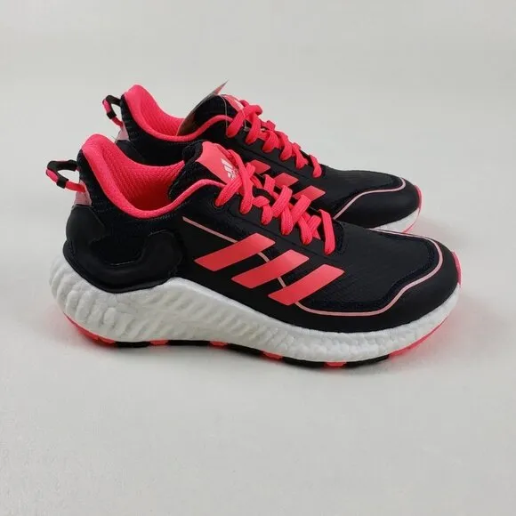 Adidas Boost ClimaWarm LTD Running Shoes Black Pink Sneakers Boys 5, H67361 NEW