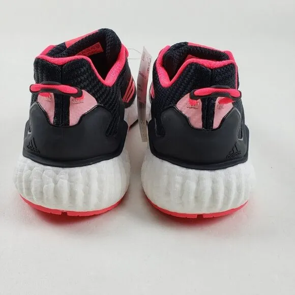 Adidas Boost ClimaWarm LTD Running Shoes Black Pink Sneakers Boys 5, H67361 NEW