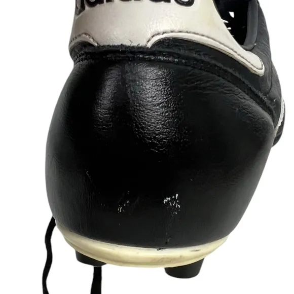 Adidas Copa Mundial Soccer Cleats Men US 9.5 Black Leather Shoes Germany 015110