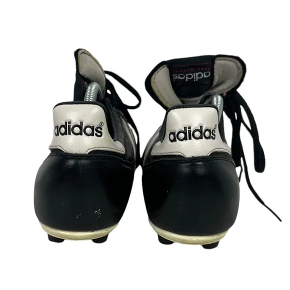 Adidas Copa Mundial Soccer Cleats Men US 9.5 Black Leather Shoes Germany 015110