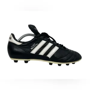 Adidas Copa Mundial Soccer Cleats Men US 9.5 Black Leather Shoes Germany 015110
