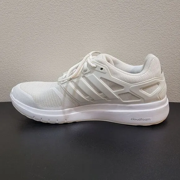Adidas Energy Cloud V White Cream Running Jogging Shoes CG3704 Womens Sz‎ 11