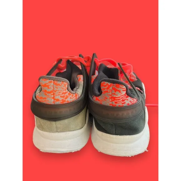 ADIDAS Equipment Support ADV Running Shoes Size 13 Black Pink White Red EQT Mens