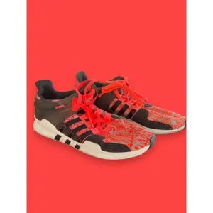 ADIDAS Equipment Support ADV Running Shoes Size 13 Black Pink White Red EQT Mens