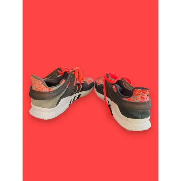 ADIDAS Equipment Support ADV Running Shoes Size 13 Black Pink White Red EQT Mens