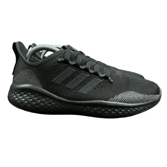Adidas Fluidflow 2.0 Black Grey Trail Running Shoes FZ1985 Men's Size 8