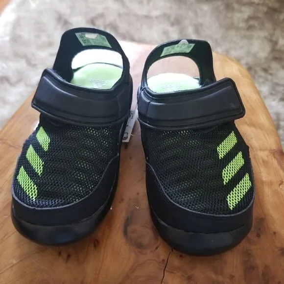 ADIDAS FortaSwim I Toddler Boys Swim Ready Sandals in Black &amp; Green
