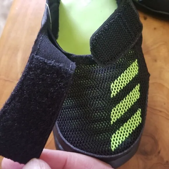 ADIDAS FortaSwim I Toddler Boys Swim Ready Sandals in Black &amp; Green