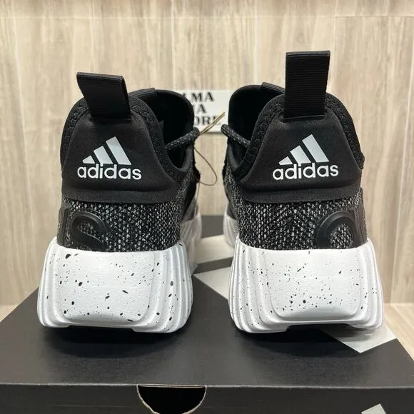 Adidas Kaptir 3.0 Black White Running Shoes Sneakers IF7314 Men’s Size 10