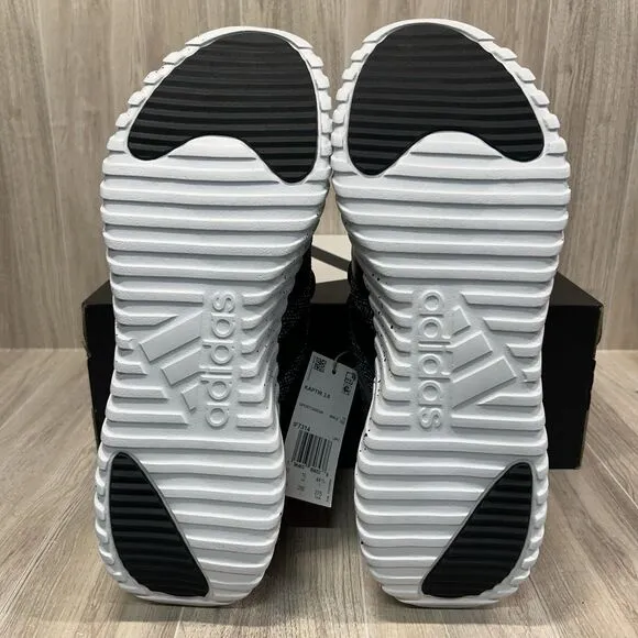 Adidas Kaptir 3.0 Black White Running Shoes Sneakers IF7314 Men’s Size 10