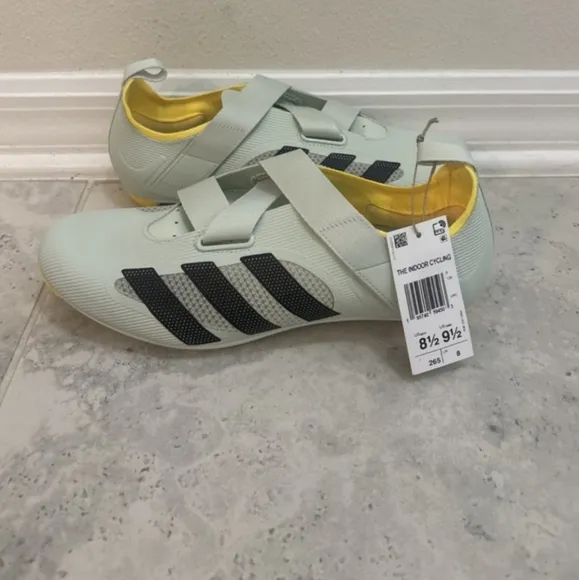 Adidas Light Green and Yellow Athletic Shoes