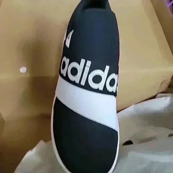 Adidas Lite Racer Adapt 6.0 K Running Shoes Black Kids Size 6 New In Box