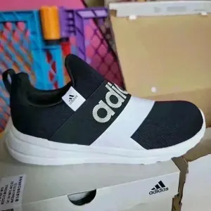 Adidas Lite Racer Adapt 6.0 K Running Shoes Black Kids Size 6 New In Box