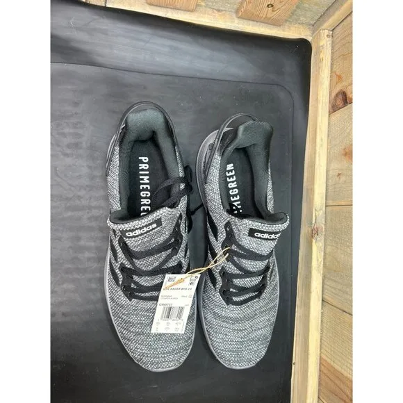 Adidas Lite Racer BYD 2.0 Mens Running Shoes Size 9 Gray Primegreen Cloudfoam