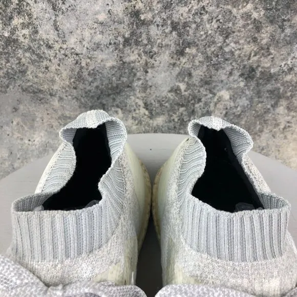 Adidas Men's Size 13 UltraBoost Uncaged White Tint Grey Knit Sneakers DA9157