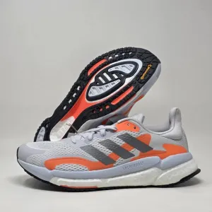 Adidas Men's Solar Boost 3 M Running Shoes FY0316 White/Orange Multi Size 8 New