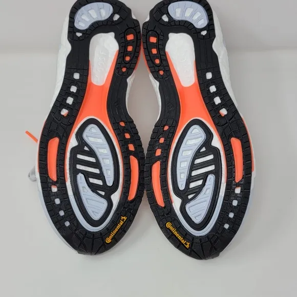 Adidas Men's Solar Boost 3 M Running Shoes FY0316 White/Orange Multi Size 8 New