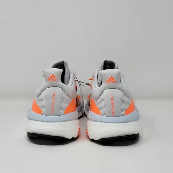 Adidas Men's Solar Boost 3 M Running Shoes FY0316 White/Orange Multi Size 8 New