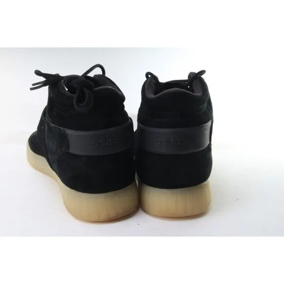 adidas mens tubular invader strap black shoes Sneakers  size 13