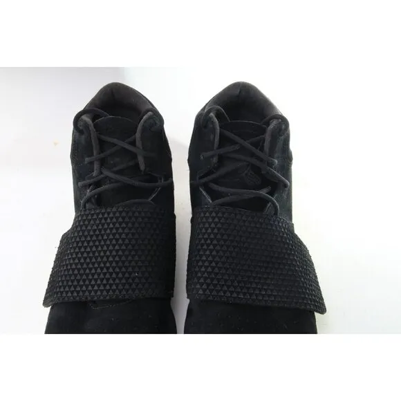 adidas mens tubular invader strap black shoes Sneakers  size 13