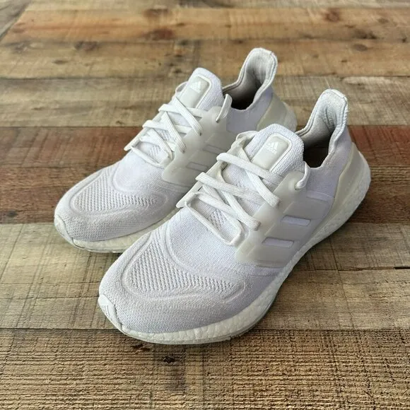 Adidas Men's Ultraboost Light Running Shoes in White -8.5