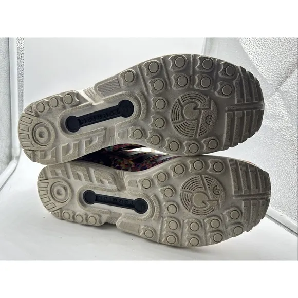 ADIDAS MENS ZX FLUX GRAPHIC PRINT Prism Boost Running Shoes MENS SIZE 9.5 M19845