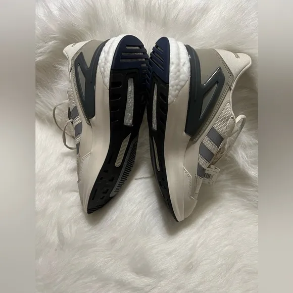 Adidas Nebzed Super Boost White Grey Running Shoes-Men's Size 13